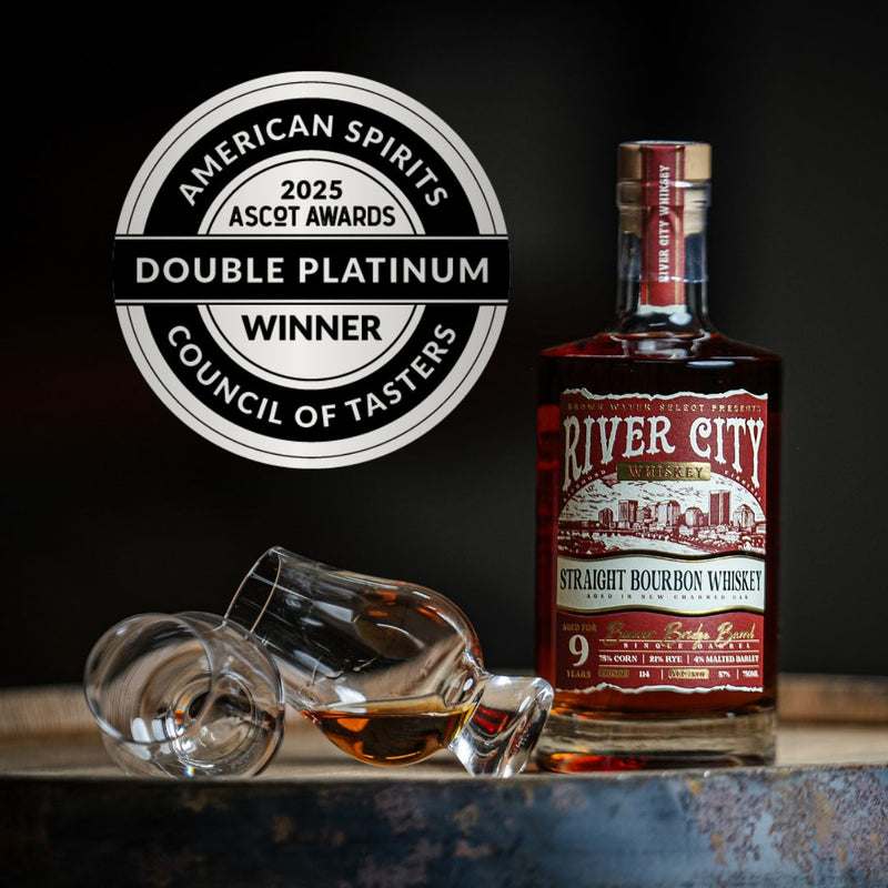 River City Whiskey Wins Double Platinum in 2025 ASCOT Awards for Beaver Bridge Barrel