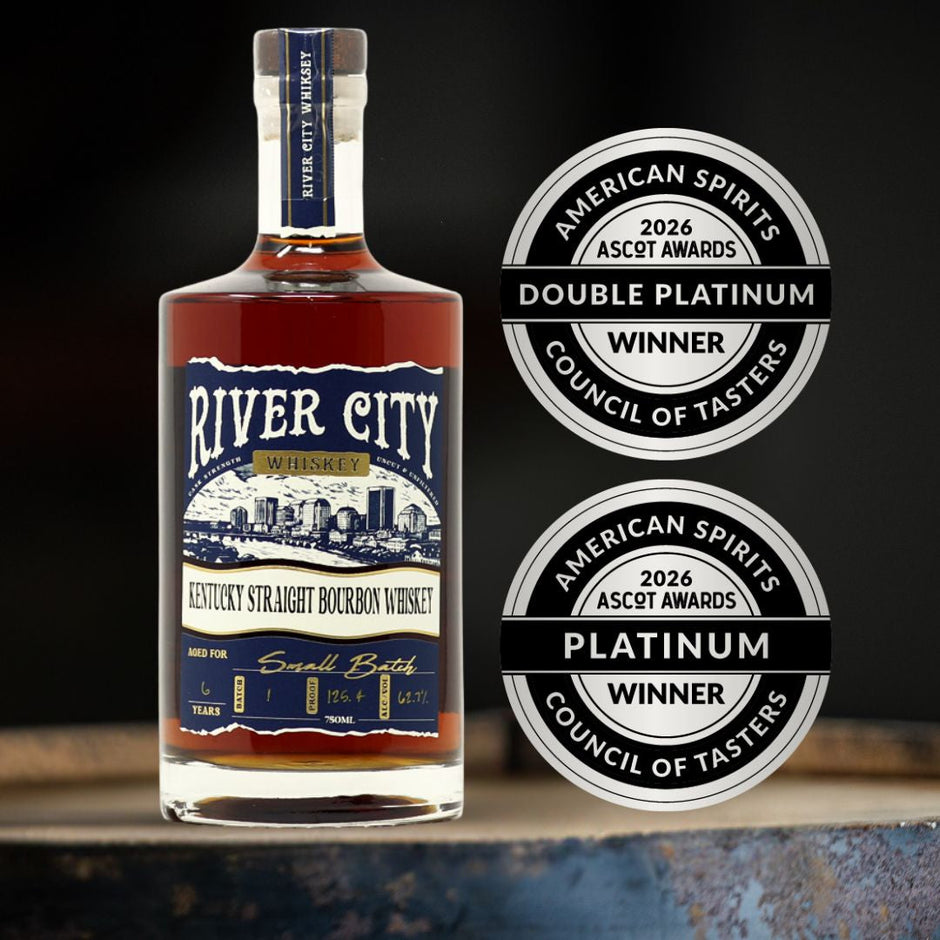 River City Whiskey Small Batch Blend Wins Platinum, Double Platinum in 2026 ASCOT Awards