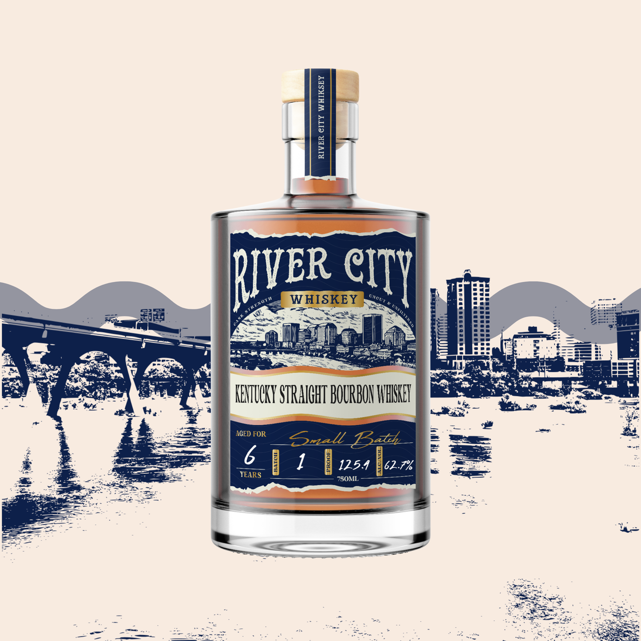 6yr Kentucky Straight Bourbon Whiskey Small Batch 1