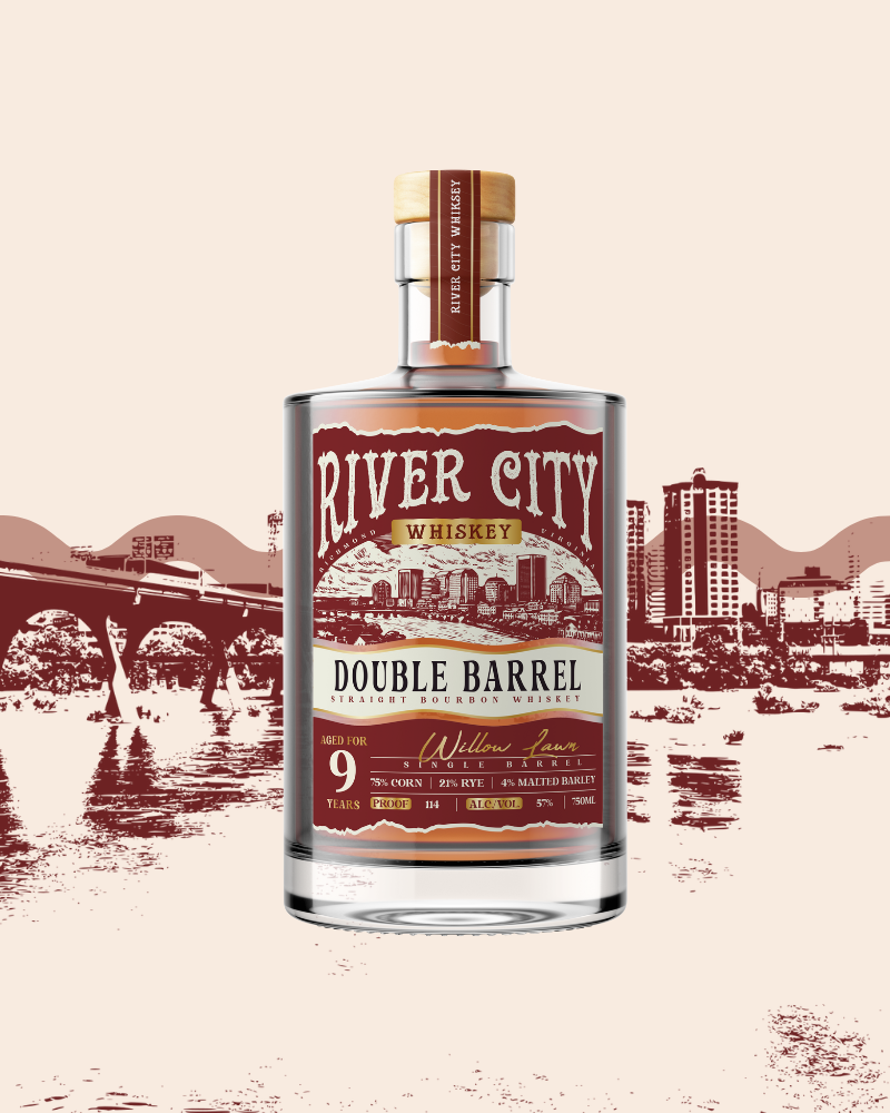 Willow Lawn Double Barrel Straight Bourbon Whiskey
